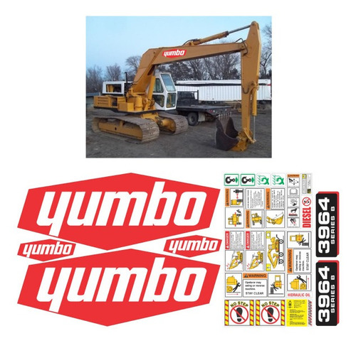 Kit De Calcomanías Para Yumbo 3964 Series 2