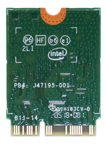 Placa Wireless Wifi Intel Dual Band Wireless-ac 9461ngw