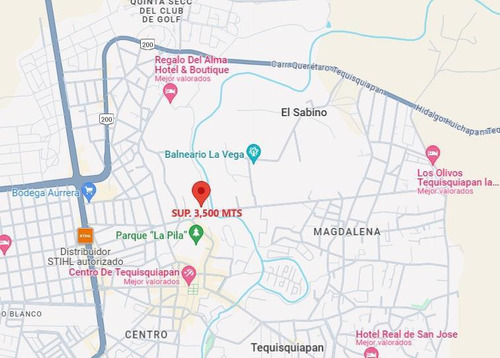 Terreno Tequisquiapan Centro Sup. 3,500 Mts