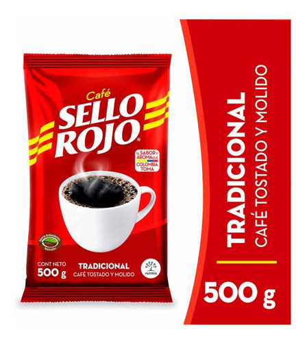 Cafe Bolsa 500g Sello Rojo
