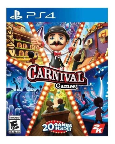Carnival Games (2018) Standard Edition 2k Ps4 Físico