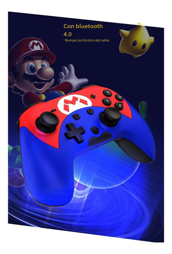 Control Bluetooth Switch Pro Con Giroscopio Y Vibración