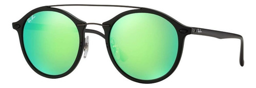 Ray-ban Rb4266 601s3r Round Double Bridge Lightray Verde Ray-ban