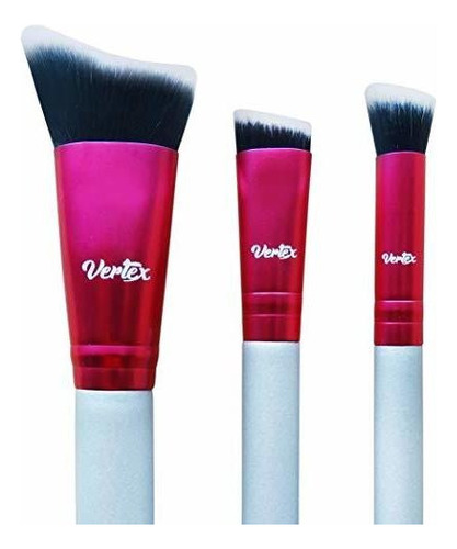 Vertex Beauty Brocha Para Contorno De Maquillaje, Brochas Pa