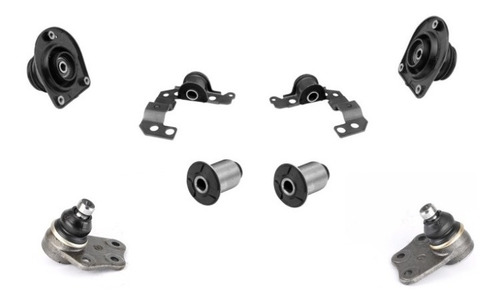 Kit Bujes De Parrilla Rotulas Cazoletas Strada Adventure 8pz