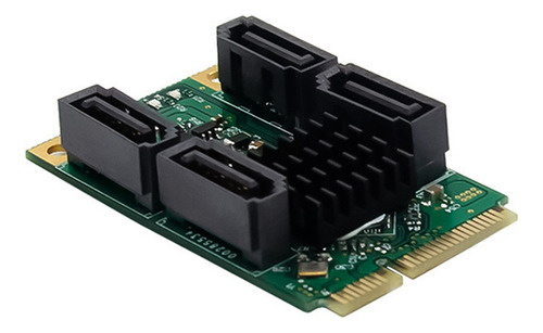 Tarjeta Adaptadora De Disco Duro Pcie A 4 Puertos Sata3.0 De