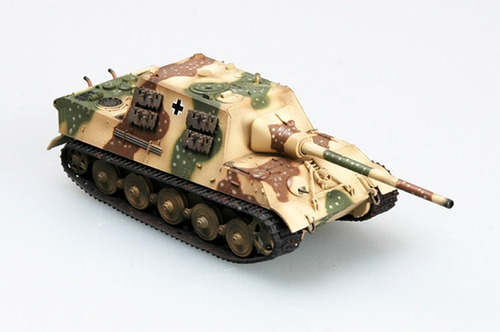 Miniatura Jagdtiger (henschel Model) 1/72 - Easy Model 36106 Cor Camuflado