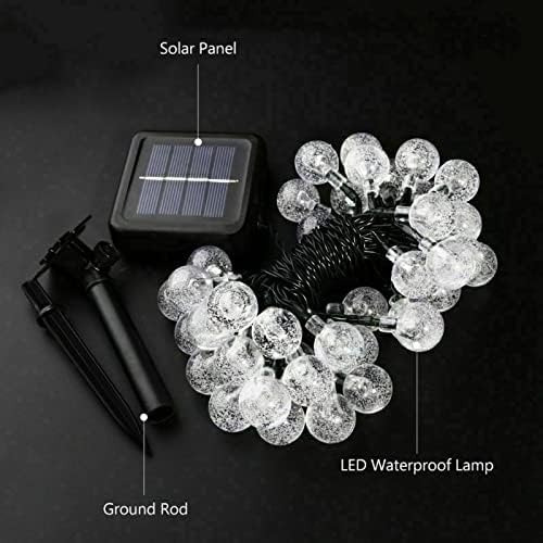 Tira Luz Led Exterior Solar Guirnalda Exterior Navidad Deco
