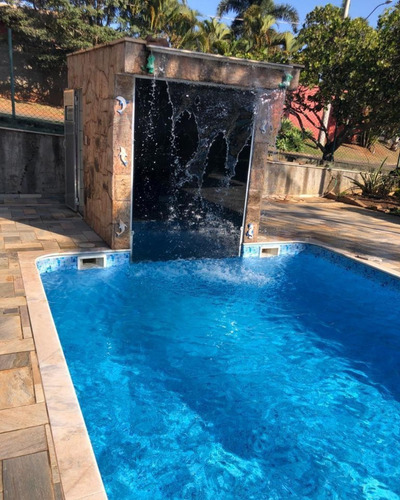 Imagem 6 de 30 de Linda Chácara Á Venda Em Condomínio De Salto/sp, Com Pomar, Piscina, Área Gourmet Com Churrasqueira, Forno Pizza E Fogão A Lenha. - Ch00321 - 71003757