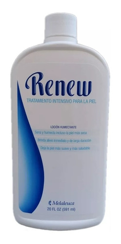 Crema Corporal Renew Melaleuca Para Piel Seca T. Fam. 591 Ml