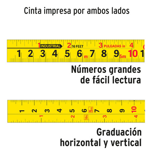 Flexometro Contra Impacto 8 Mt Truper 14579