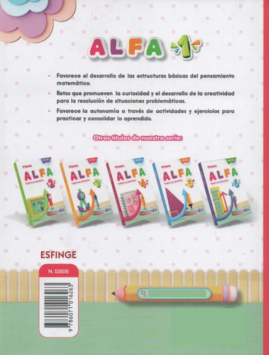 Alfa 1 Cuaderno De Matemáticas Primaria