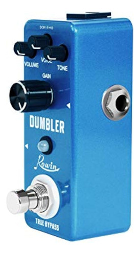 Pedal De Efecto De Guitarra Dumbler Analógico Rowin Para Gui