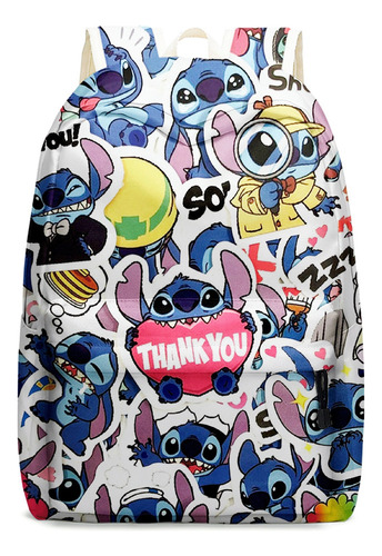 Mochila Disney Anime Lilo & Stitch, Bolsa Para Cosplay, Dise