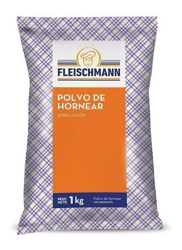 Polvo Para Hornear 1kg Fleischman