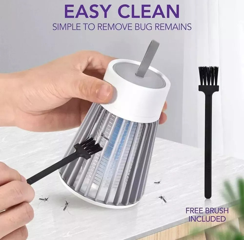 Lámpara Mata Mosquitos Killer Eléctrico Recargable Led
