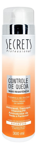  Shampoo Controle De Queda E Resistência Secrets 300ml