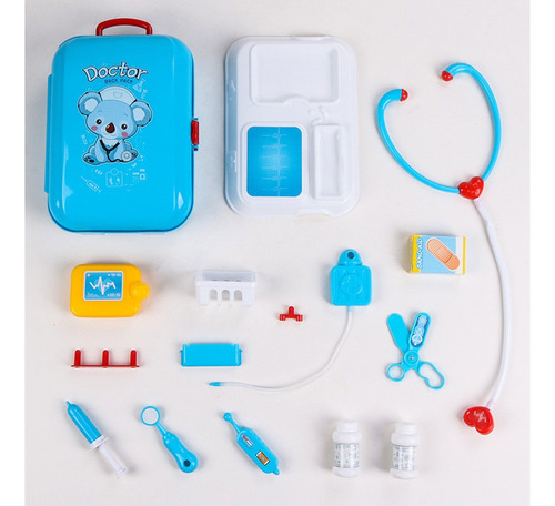 N 17pcs Botiquín Médico Médico Enfermera Dentista Simulan Ro