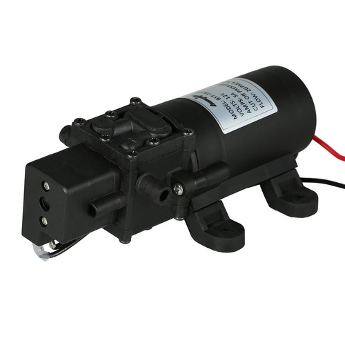 Rv Marine 12v Dc 1.2gpm 80 Psi De Presión De La Demanda Agua