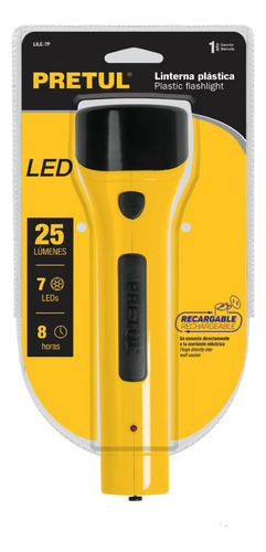 Linterna Recargable De 3 Leds Pretul