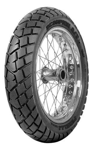 Pneu Traseiro Para Moto Pirelli Trail Mt90 Com Câmara De 140/80-18 S 70 X 1 Unidade