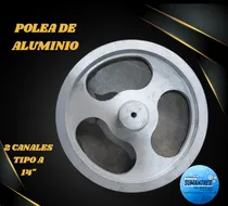 Comprar Polea De 14  Y 18  Pulgadas Aluminio Industriales Agrícolas 
