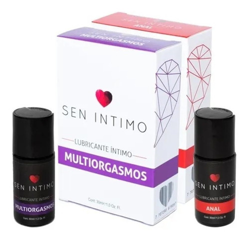 Combo Lubricante Intimo Anal Y Multiorgasmos