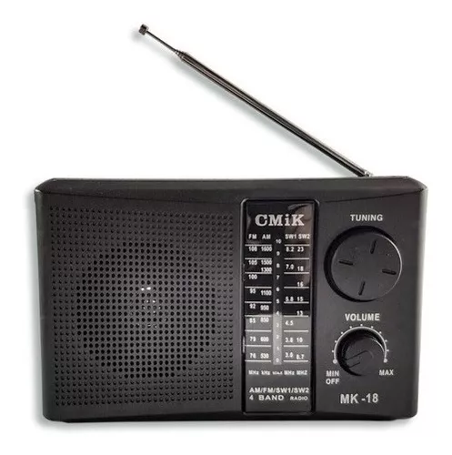 Radio Inalámbrica Portátil 1 Pieza Radios Fm Am Sw - Temu Chile