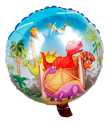 Globo De Dinosaurio 45x45cm