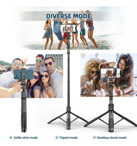 Control Remoto Selfie Stick Para Android, Giratorio 4/360°,
