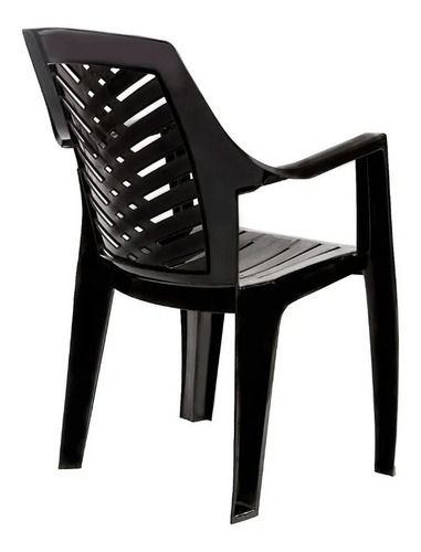 Sillon Marbella De Plastico Reforzado Apilable X6 Unidades