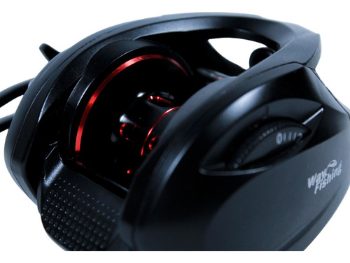 Carretilha Black Fish Estilo Goiano 6 Rol Rec 7.3:1 Drag 5kg