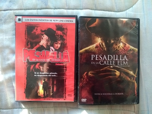  Pesadilla En La Calle Elm Dvd (original Y Remake)