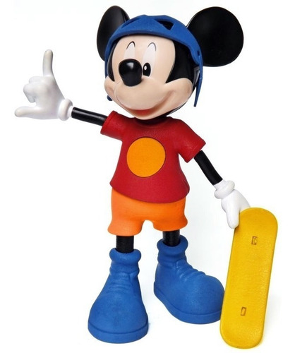 Boneco Mickey Radical Fala 5 Frases Menino - Elka Brinquedos