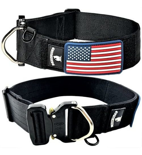 2  Inch Dog Collar Táctico - Heavy Duty Quick Release Cmbfi