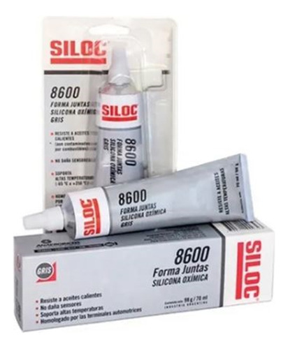 Forma Juntas De Motor Siloc 8600 Gris 70ml