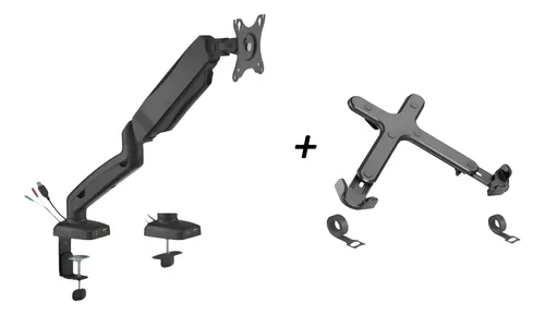 Set Soporte De Escritorio Monitor + Soporte Notebook Onebox