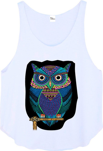 Imagem 6 de 8 de Camiseta Ou Baby Look Coruja