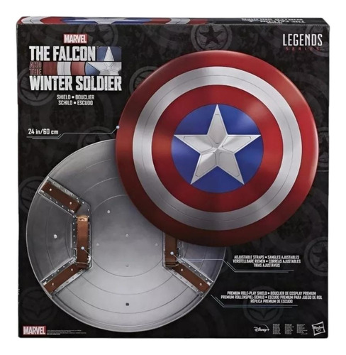 Marvel Legends Escudo Capitan America Winter Soldier Hasbro