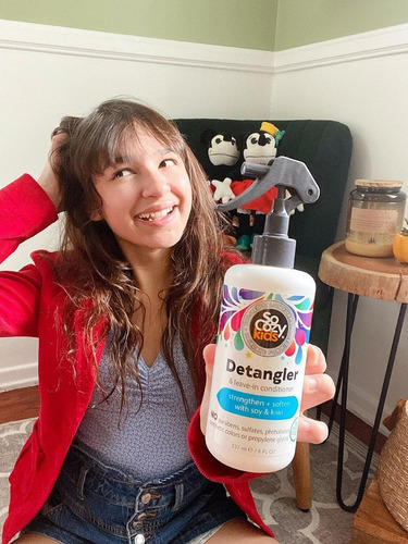 Spray Acondicionador Sin Enjuagu, Socozy Detangler 8 Onzas