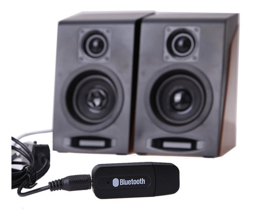 Bluetooth Music Receiver Som Do Celular Para O Carro P2 Aux