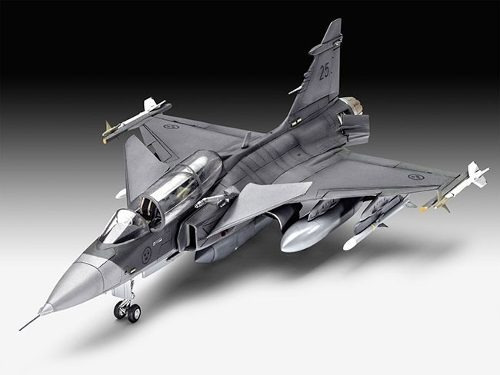 Revell 03956 Saab Jas-39d Gripen Twinseater-1/72 Kit Plastim