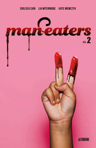 Man-eaters 2, De Cain, Chelsea. Editorial Astiberri, Tapa Dura En Español