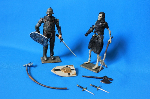 Knight & Deadite Pikeman Army Of Darkness Palisades (Usado)