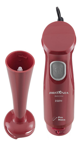 Mixer Britânia Bmx350v 350w Cor Vermelho 127V