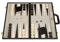 Comprar Middleton Juegos Backgammon Deluxe Set - 18  Bordo Clásico, 