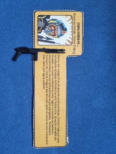 Kit Acessórios Comandos Em Ação Estrela Card Cobra Homem Rã