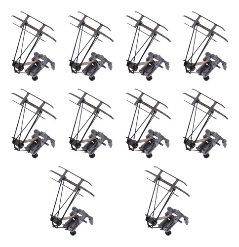 Modelo De Trenes 10x Pantógrafos Bow Diy Sand Table