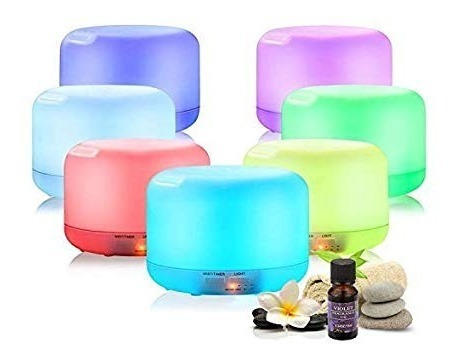 Imagen 10 de 10 de Aromatizador Y Ultrasónico Vaporizador Difusor Bambú Diseño