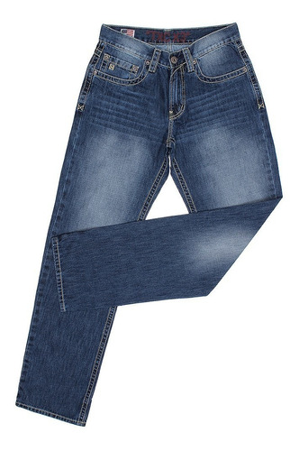 Imagem 1 de 4 de Calça Jeans Masculina 100% Algodão Boot Cut Soft Txc 28787